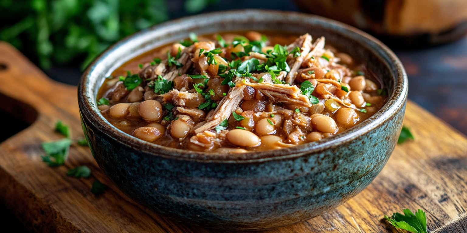 Slow Cooker Baked Beans with Leftover Smoked Ribs – Revolution Barbecue