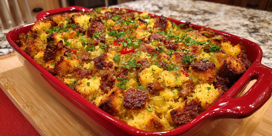 Vida’s Chorizo Cornbread Stuffing