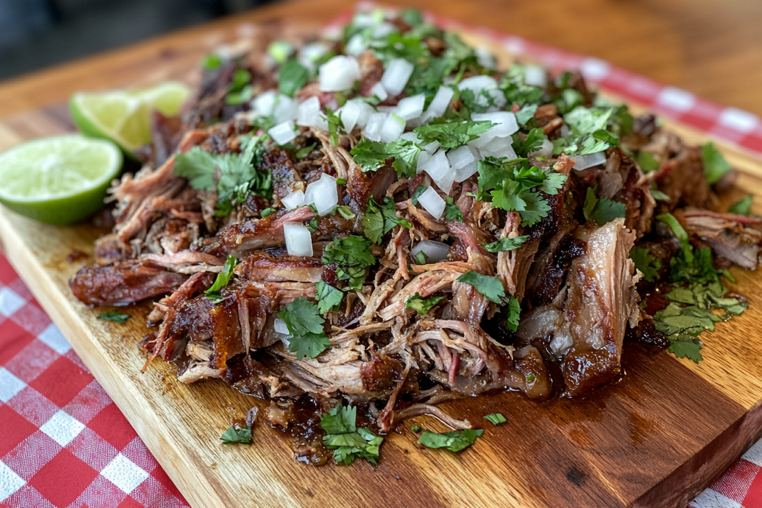 Smoked and Braised Carnitas Recipe: Revolution BBQ Style