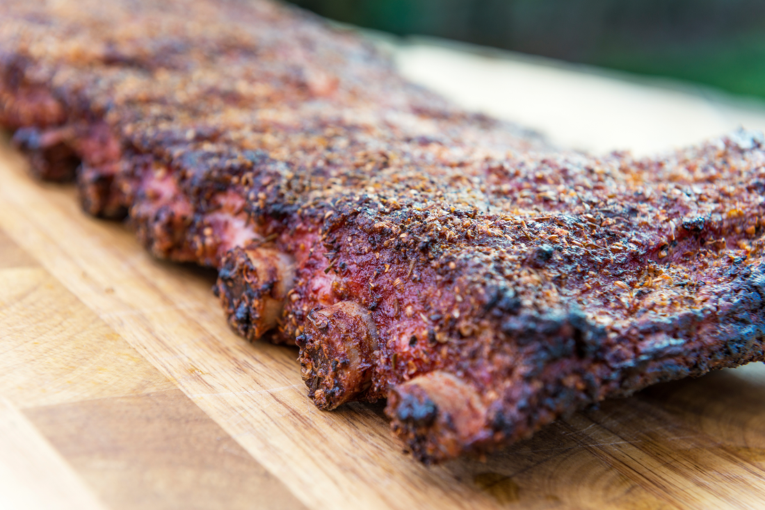 Smoked 3-2-1 Spareribs