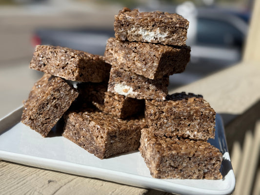 Brown Butter Toasted Marshmallow Rice Krispies Treats