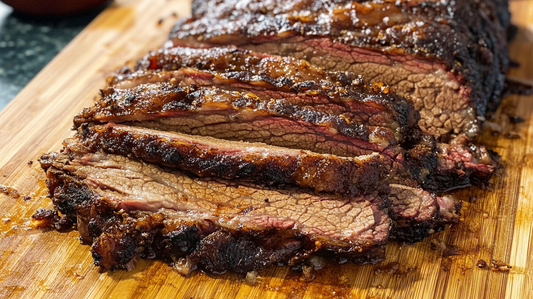 Oven-Baked Brisket with Texas Beef BBQ Rub and Smoky Chipotle Molasses Sauce