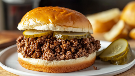 SPG$ Loose Meat Sandwiches (Iowa Maid-Rite Style with Barbecue Flair)