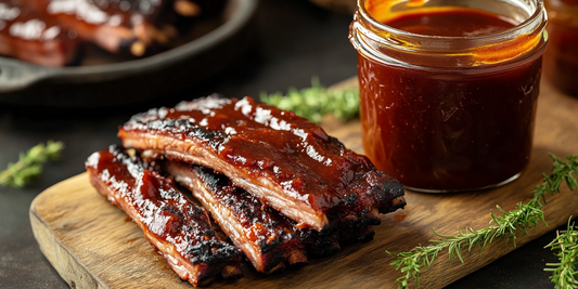 Smoked Kansas City BBQ Sauce with Molasses, Mustard, and Hickory