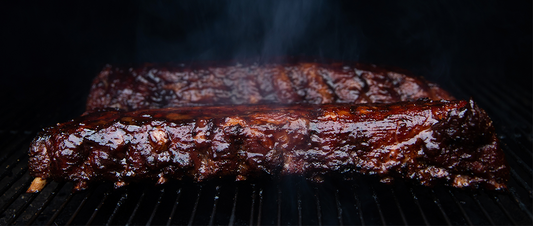 Fall-Apart Baby Back Ribs with Kansas City Rub and Cherry Wood Smoke