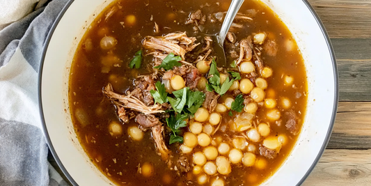 Carolina Hog & Hominy with Pulled Pork