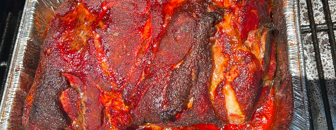 Smoked Pulled Pork with Kansas City BBQ Rub and Red Cream Soda Spritz