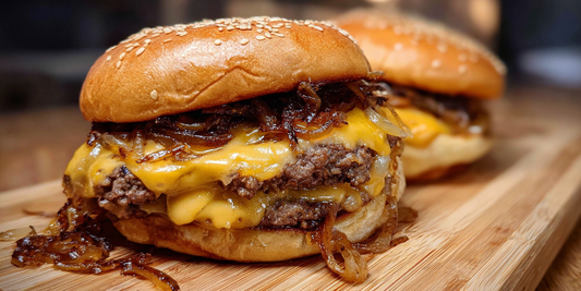 Oklahoma-Style Double Onion Smashburgers