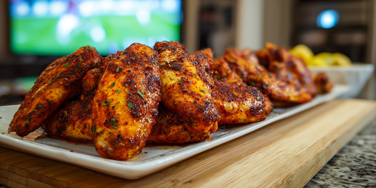 Smoked and Grilled Fuego Vida Wings