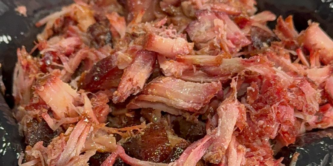 Smoked Hawaiian Punch and Pineapple Pulled Pork
