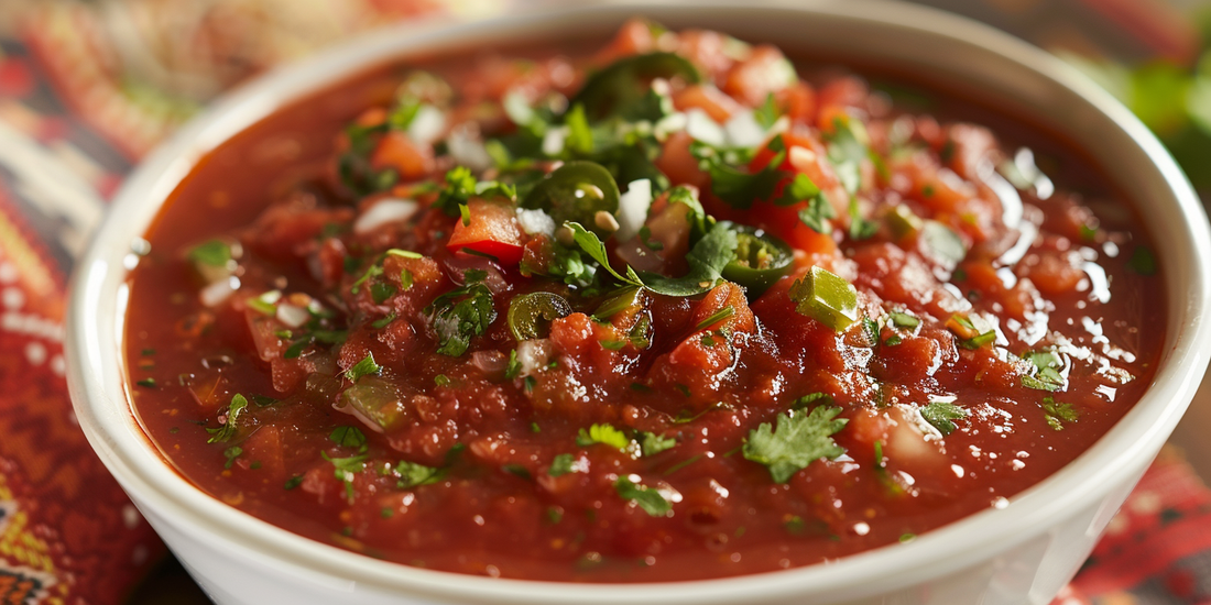 Vidalicious Salsa with Fire Roasted Tomatoes and Hatch Green Chiles