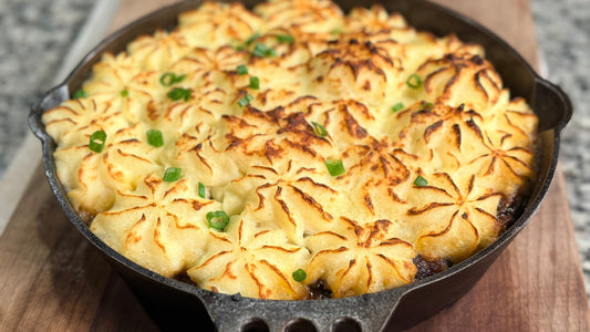 Rancher’s Pie with Cherry Wood Smoked Pork and Whipped Potatoes