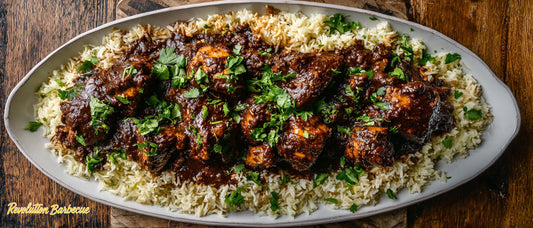 Braised Chicken in Mole Negro