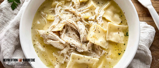 Old School Chicken and Flat Dumplings