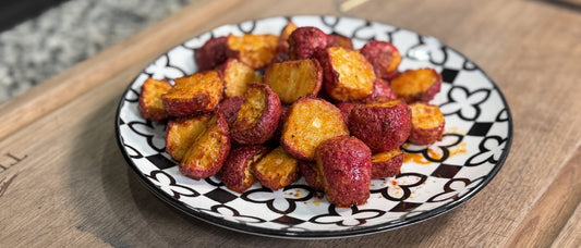 Kansas City Maple Smoked Radishes
