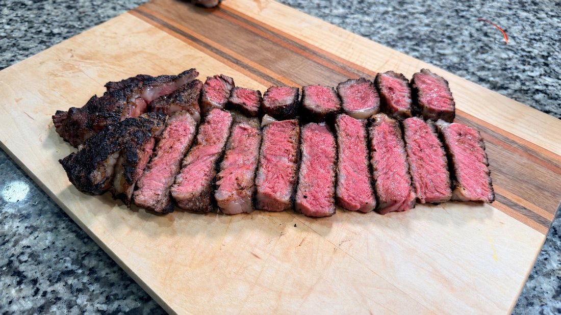 Fire-Grilled Green Chile Ribeye Steak