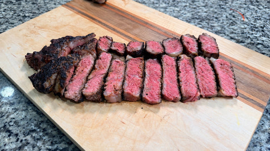 Fire-Grilled Green Chile Ribeye Steak