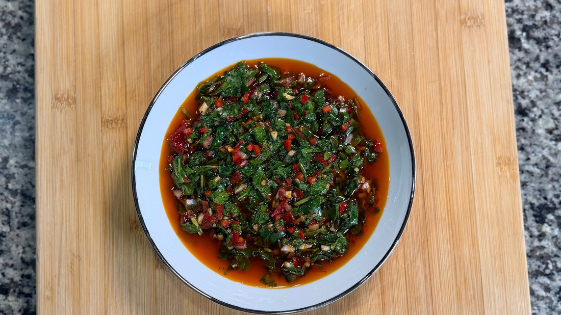 Fresh Herb Chimichurri with Calabrian Chiles