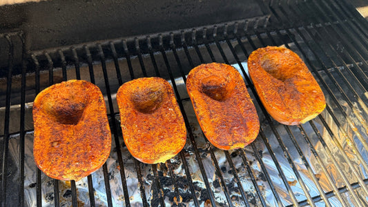 Hickory Roasted Honey Nut Squash with Honey Butter