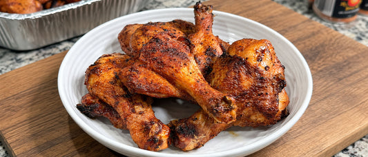 Hickory-Smoked Butterflied Chicken Drumsticks