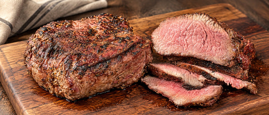 Charcoal-Grilled American Wagyu Baseball Steaks
