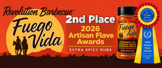 Revolution Barbecue’s Fuego Vida Earns Second Place at 2026 Artisan Flave Awards