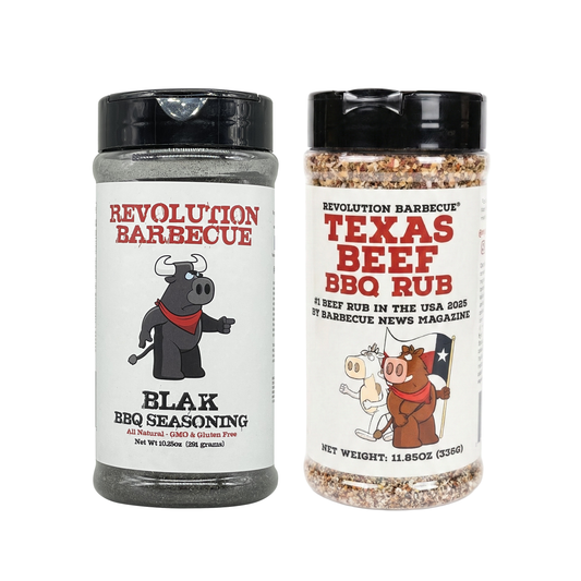 The Incredibeef Combo | Texas Beef BBQ Rub + Blak Seasoning for Brisket & Prime Rib