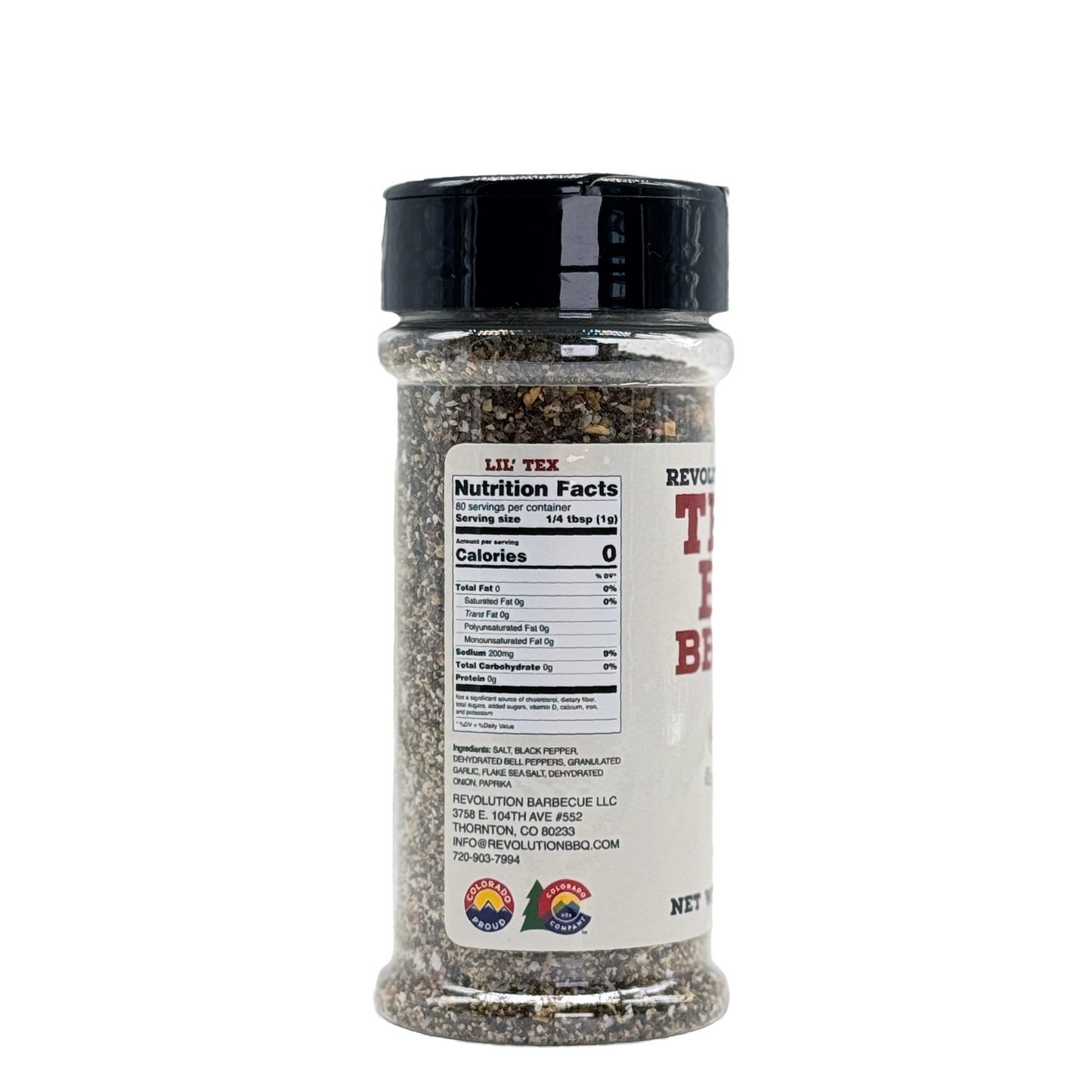 AWARD WINNING Texas Beef BBQ Rub - Lil' Tex Edition