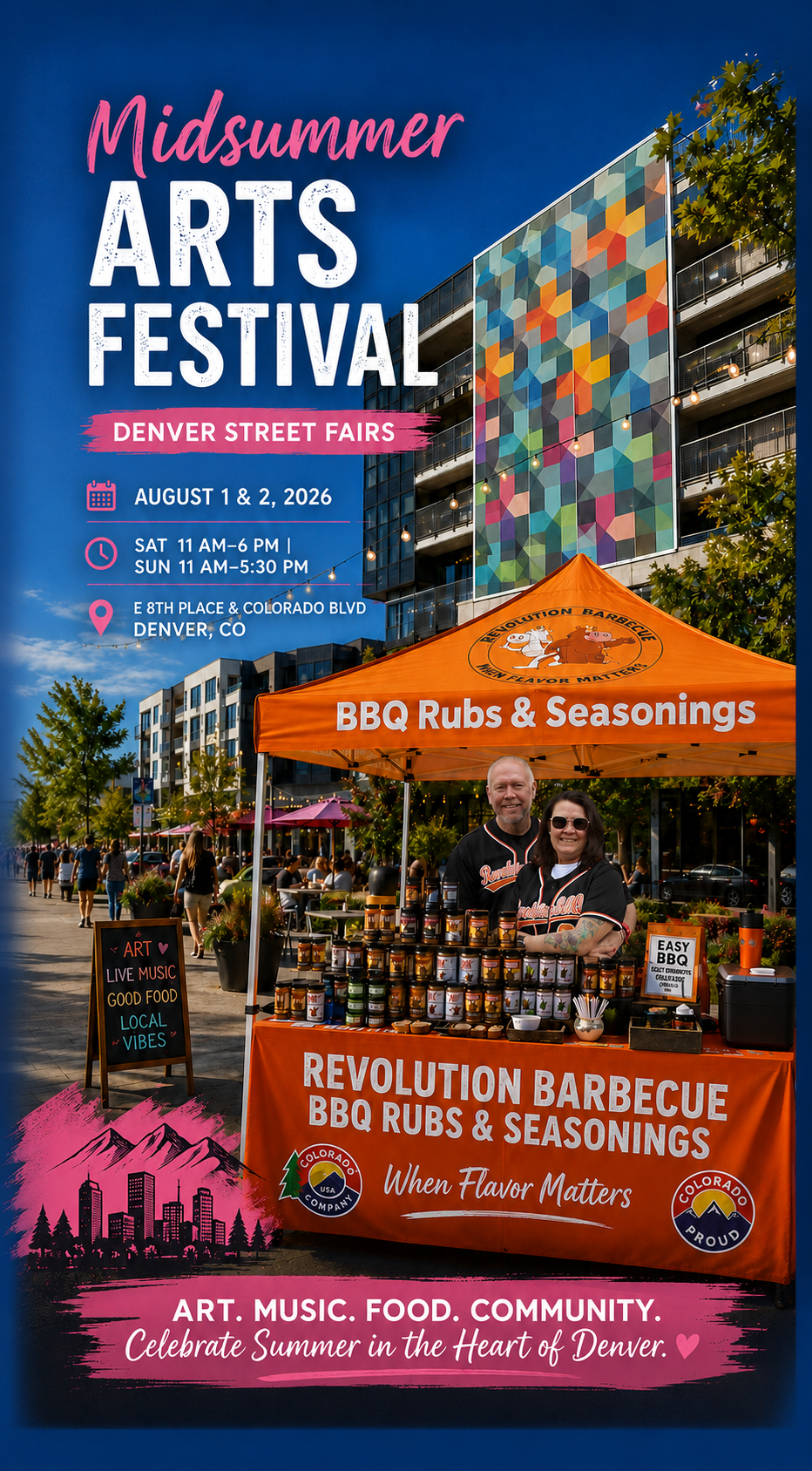 The Denver Street Fairs – Midsummer Arts Festival